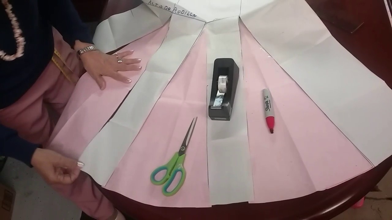 Lección #21 Godetes vestidos  de noche