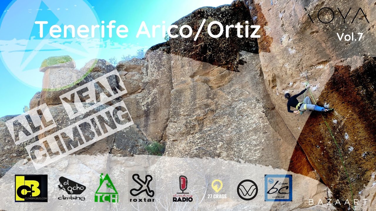 Climbing Tenerife Arico presenting climbing spots Tenerife - Ortiz - Vol. 7