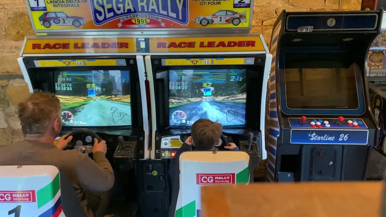 Sega Rally Championship Arcade Machine ....    Home Arcade / Pinball  Fasbers arcade