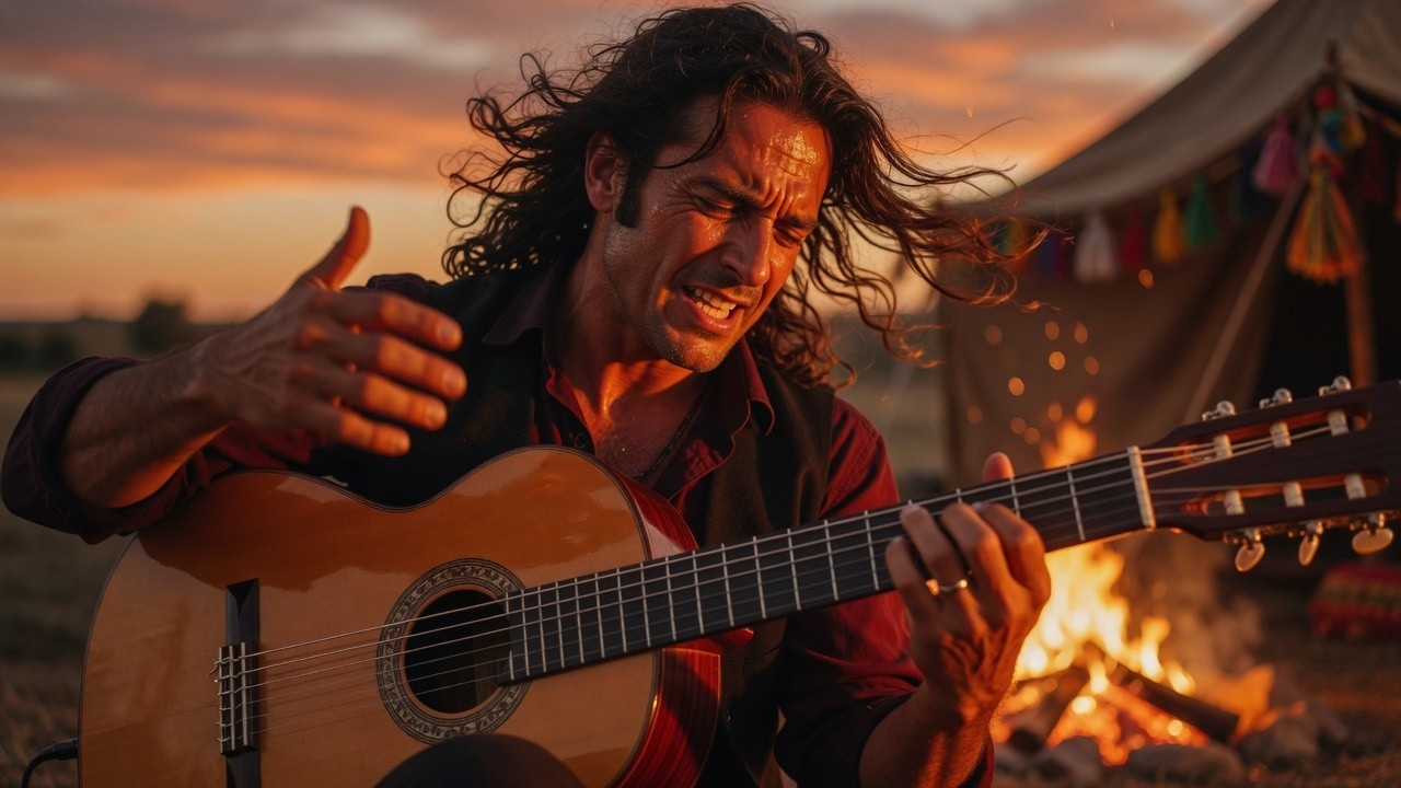 Cuerdas Que Lloran al Amar – The Heartbreaking Sound of Love’s Guitar | Flamenco Emotion