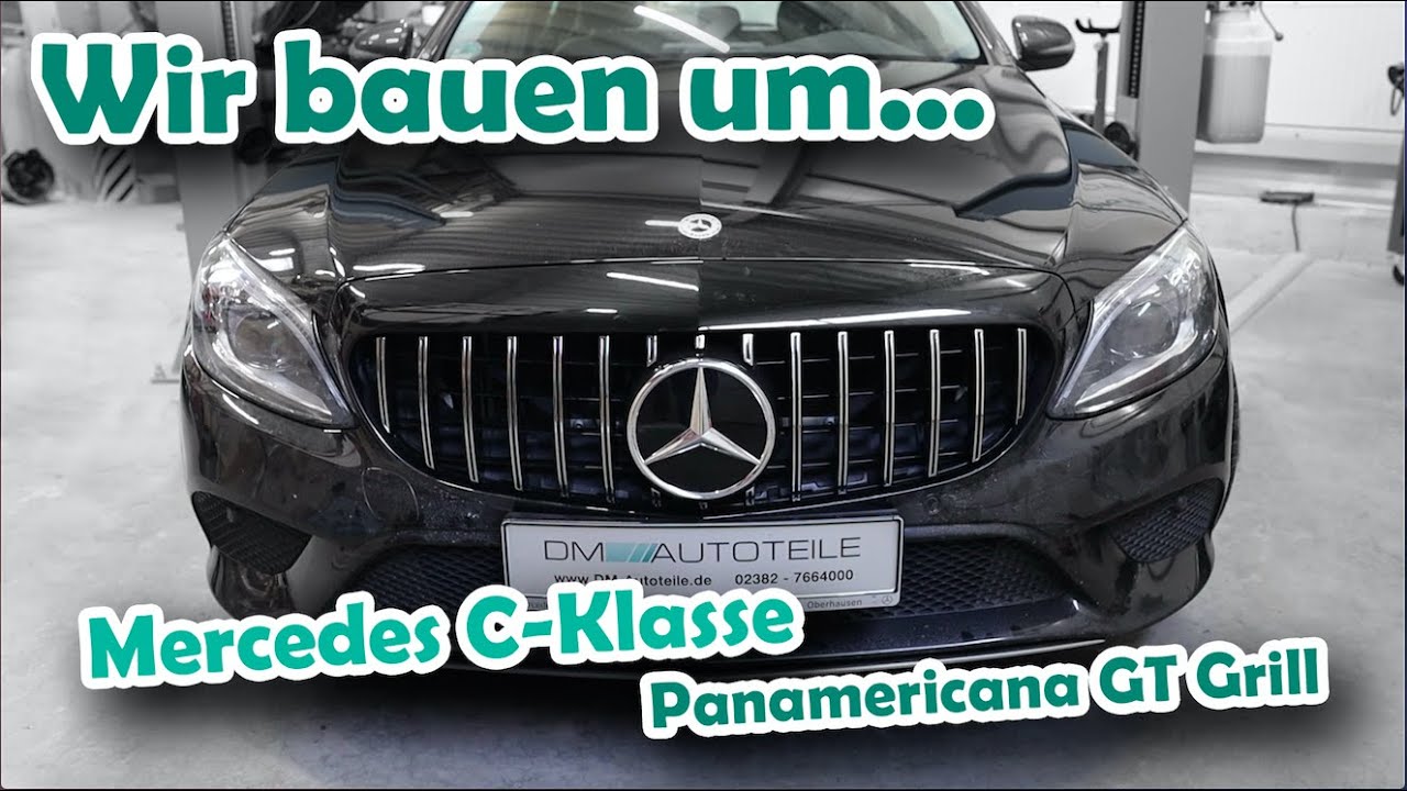 Montageanleitung - Panamericana GT Grill Umbau - Mercedes C-Klasse W205 - DM Autoteile