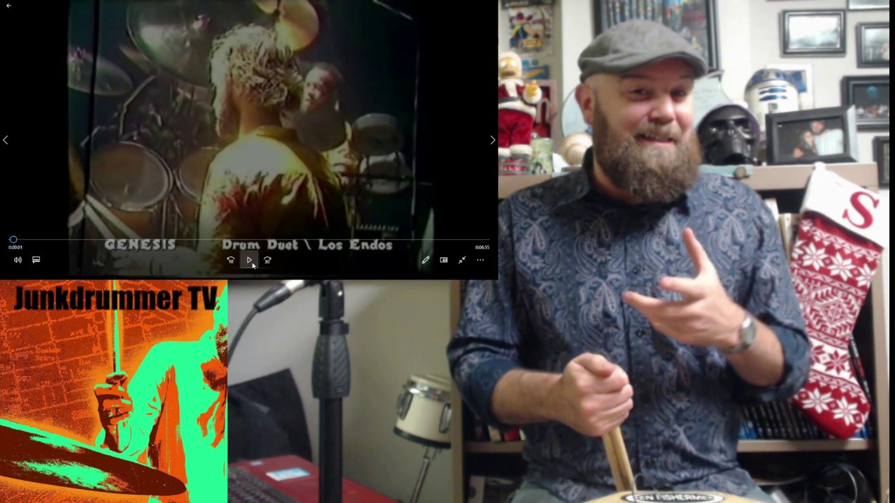 Drum Teacher Reacts to Phil Collins - Drum Duet/Los Endos - Genesis - Episode 38