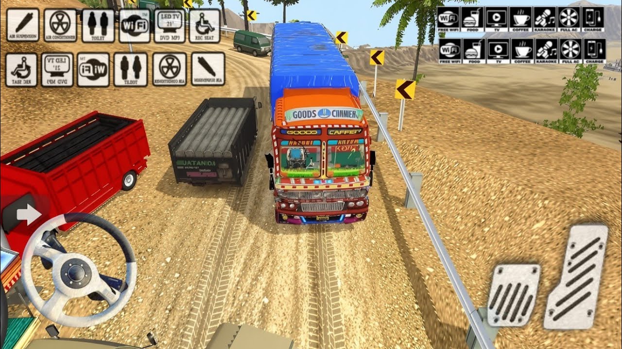 Offroading truck simulator tata ki power 😱😱 truck driving games
