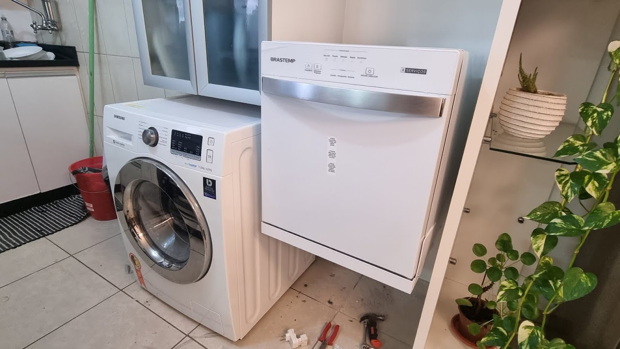 Instalei essa Lava Louça em Águas Claras Brasília - Essa ficou no suporte - Dica de Manutenção