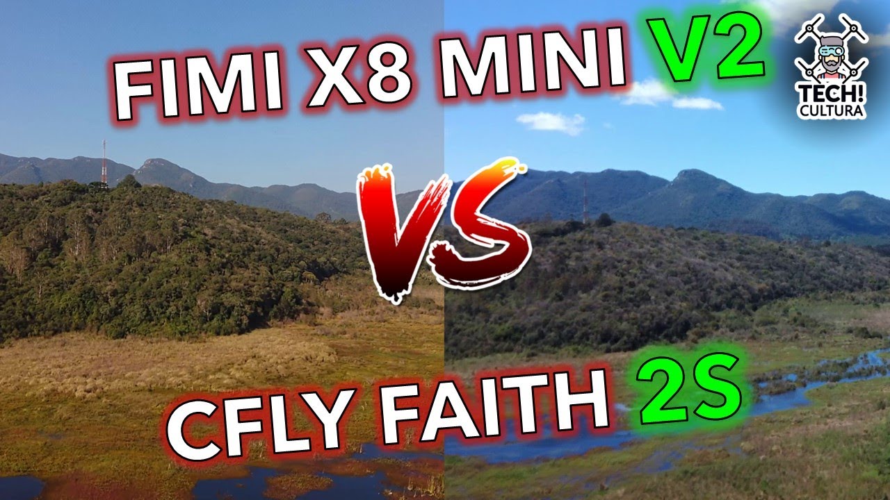 Fimi X8 Mini v2 vs CFly Faith 2S  - Qual drone tem melhor custo benefício em imagens?