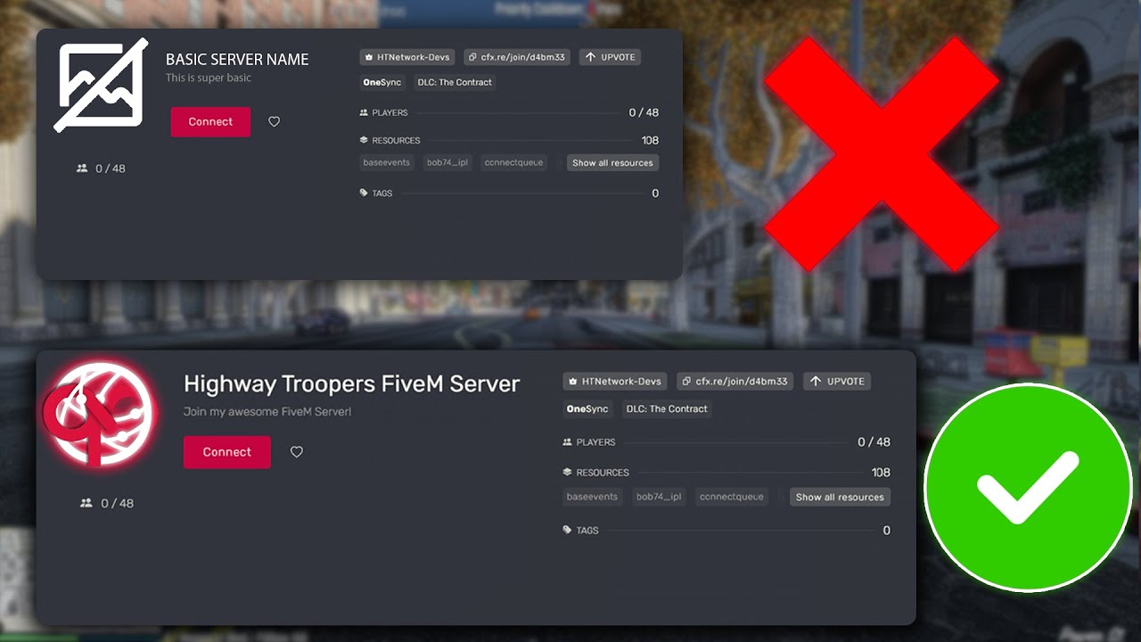 How to change your FiveM Server Name and Logo! 2025