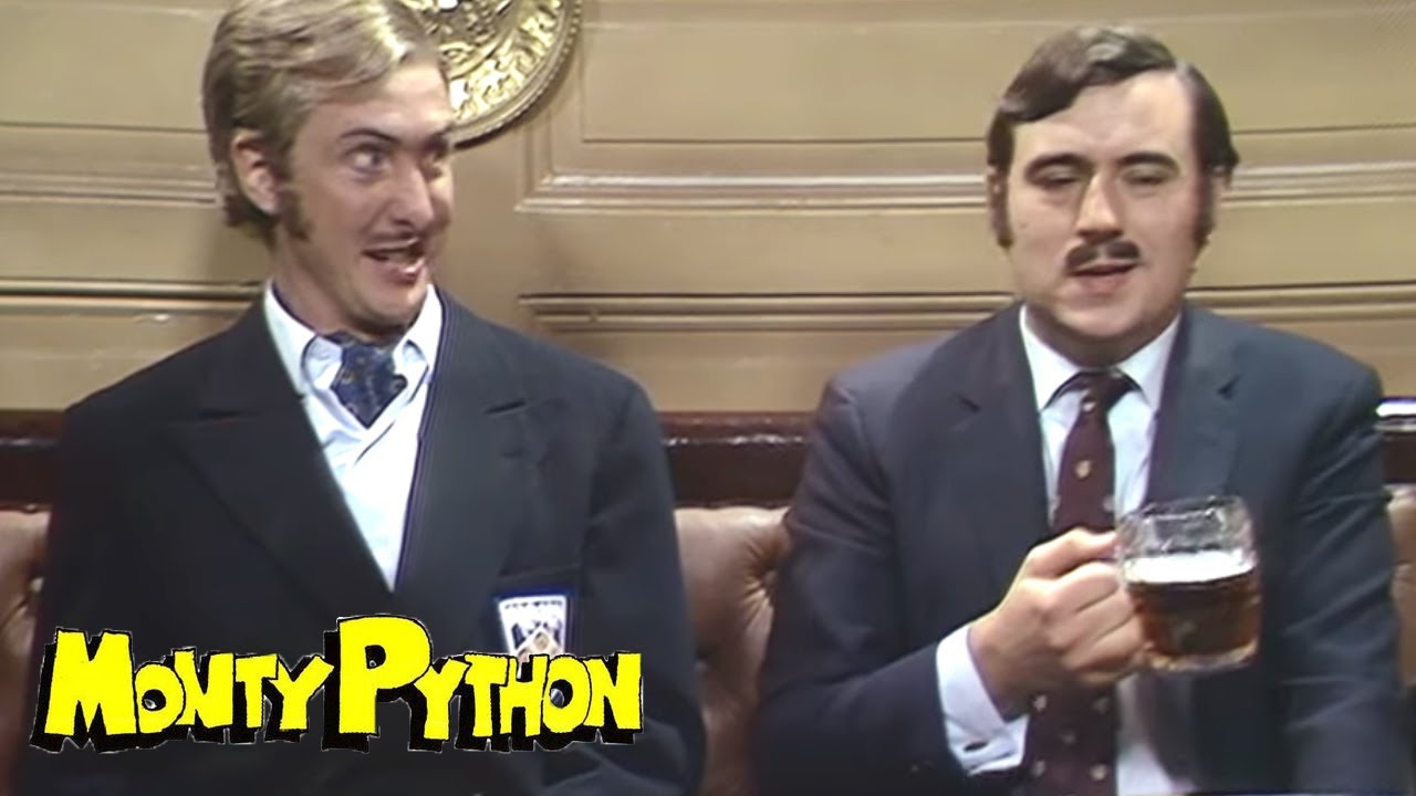 Nudge Nudge | Monty Python (Official Sketch)