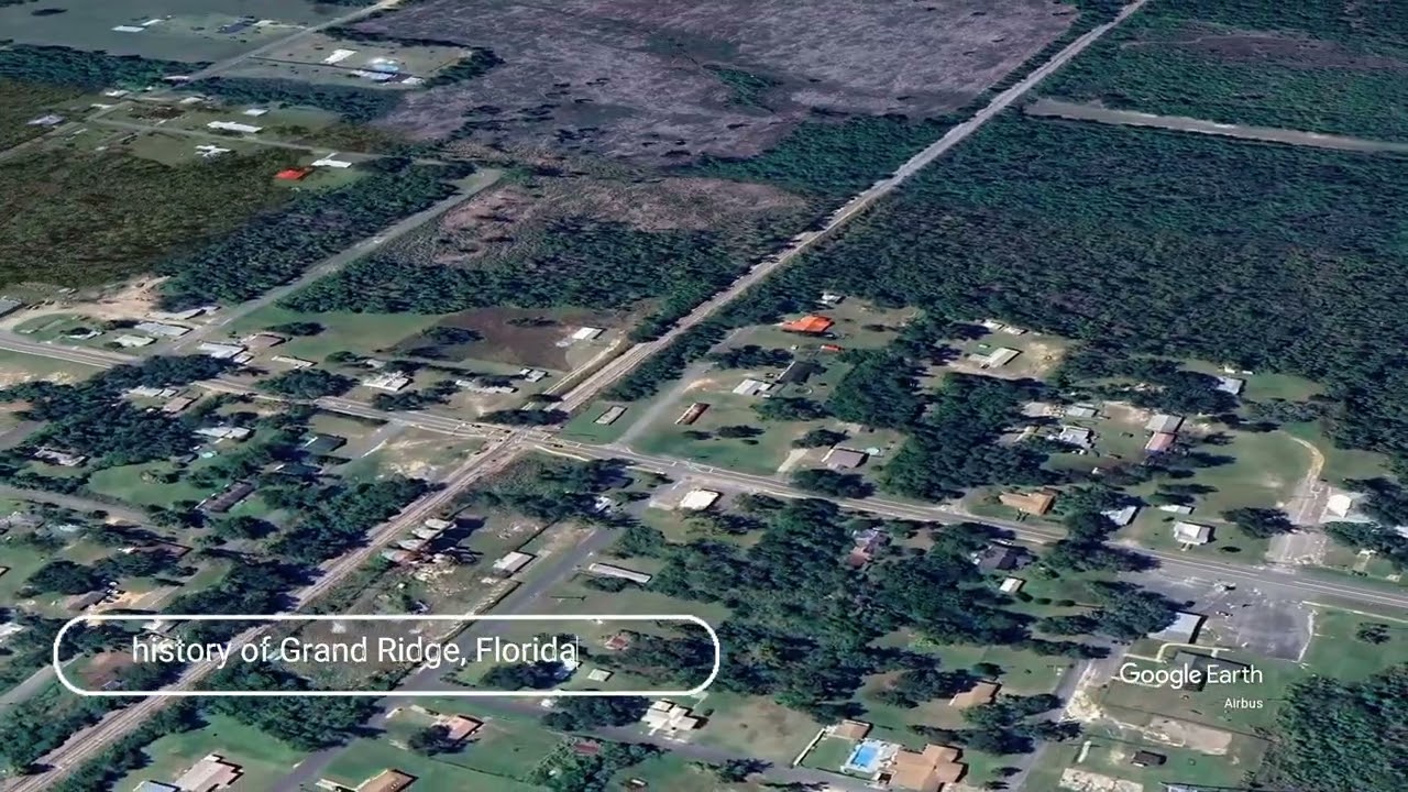 The history of Grand Ridge, Florida