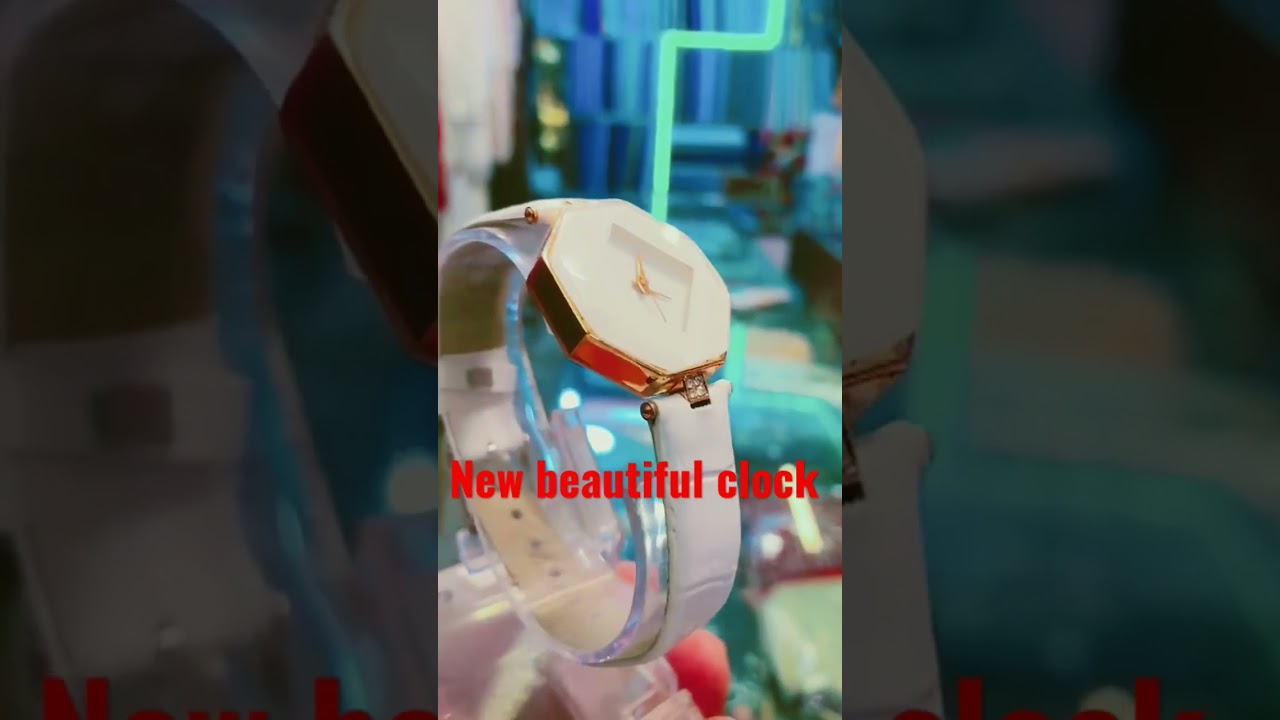 New beautiful clock #trending video #modal. samsong.