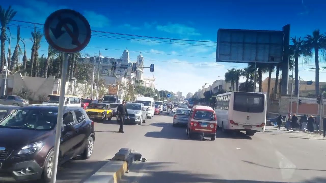 مكتبة الإسكندرية الى محرم بك. Alexandria Library to Moharram Bek