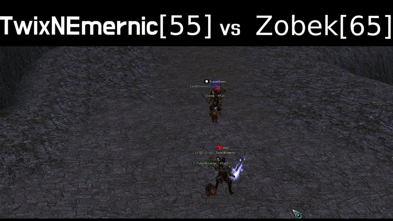 Metin2.ro Carpathians  • TwixNEmernic (55) vs Zobek (65)  •