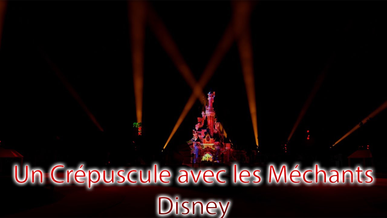 Un Crépuscule avec les Méchants Disney ( Simulation 3D )