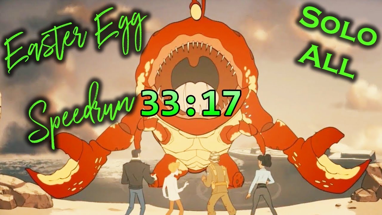 Attack of the Radioactive Thing Easter Egg Speedrun (All Cards) 33:17