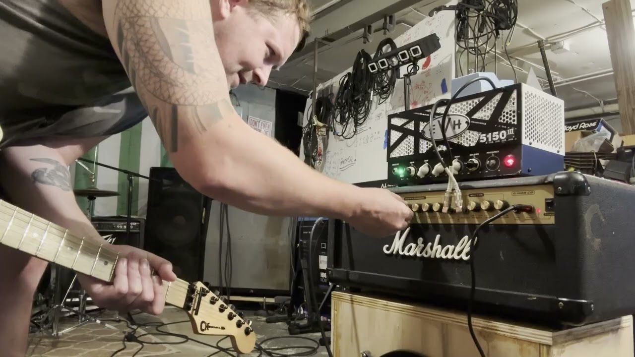 100WATT MARSHALL ss vs 5150 15WATT