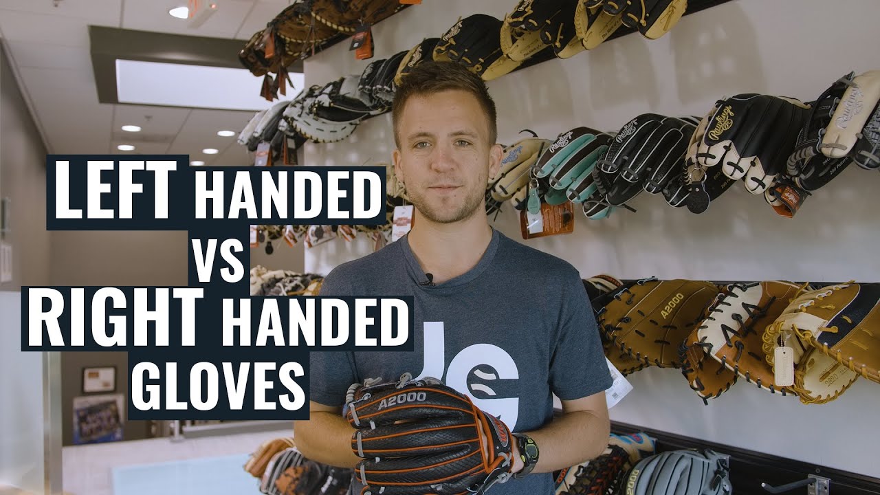 Left Handed vs Right Handed Baseball Gloves