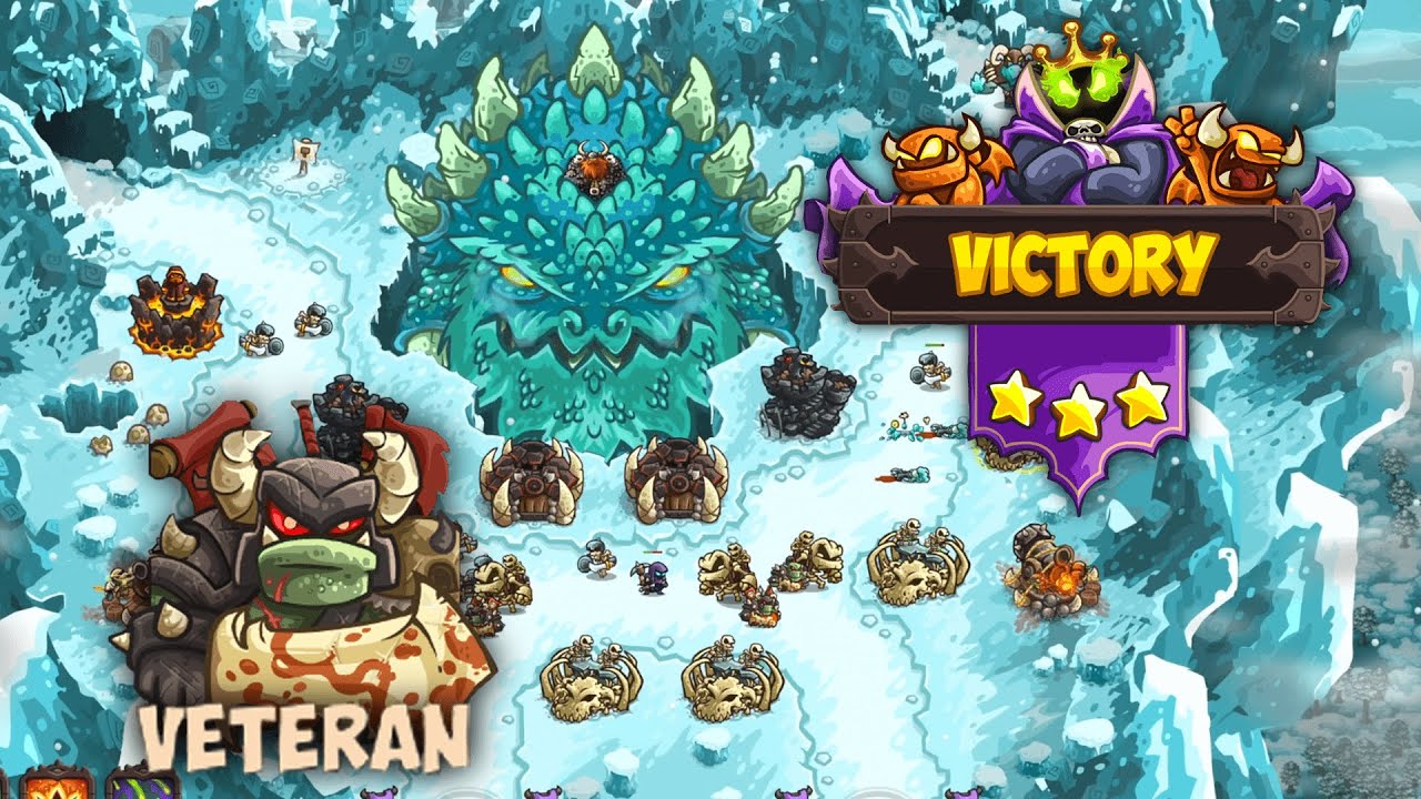 Jokull's Nest | JOKULL BOSS | Veteran | 3 Stars | Kingdom Rush Vengeance