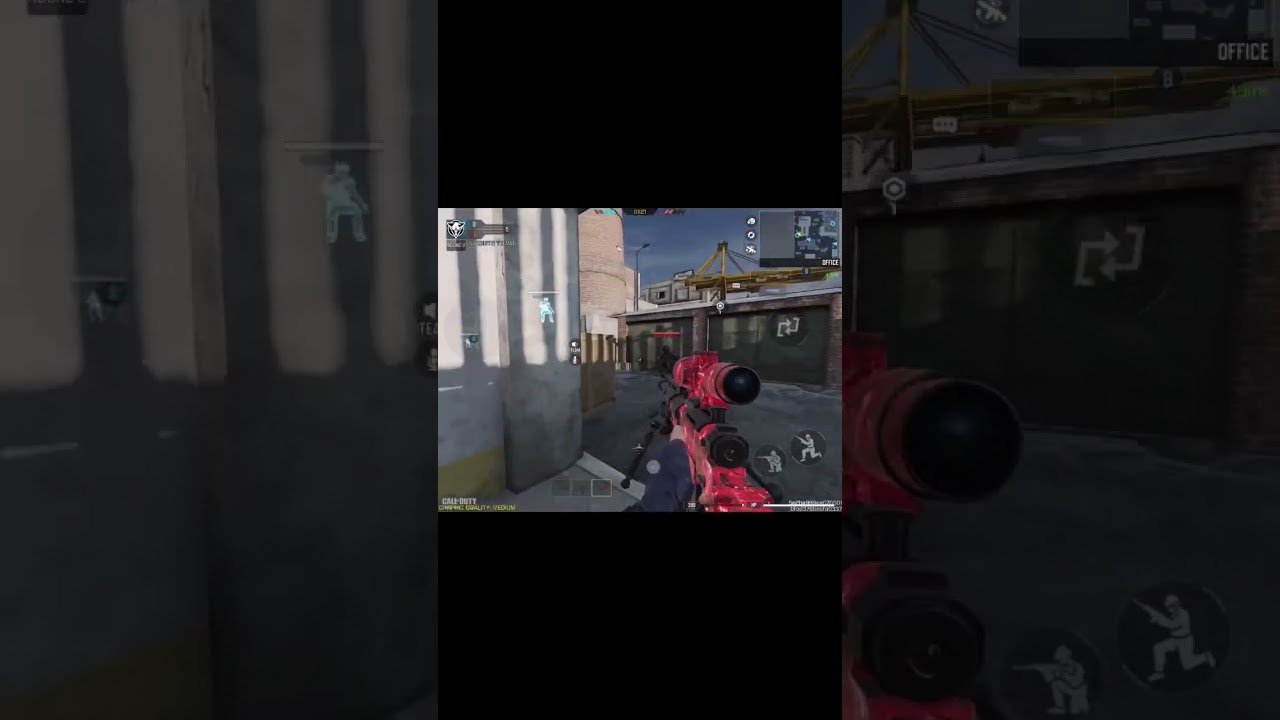 The Secret To Sniping In CODM 🤫 #shorts #codm #cod #sniping #tips #codmobile