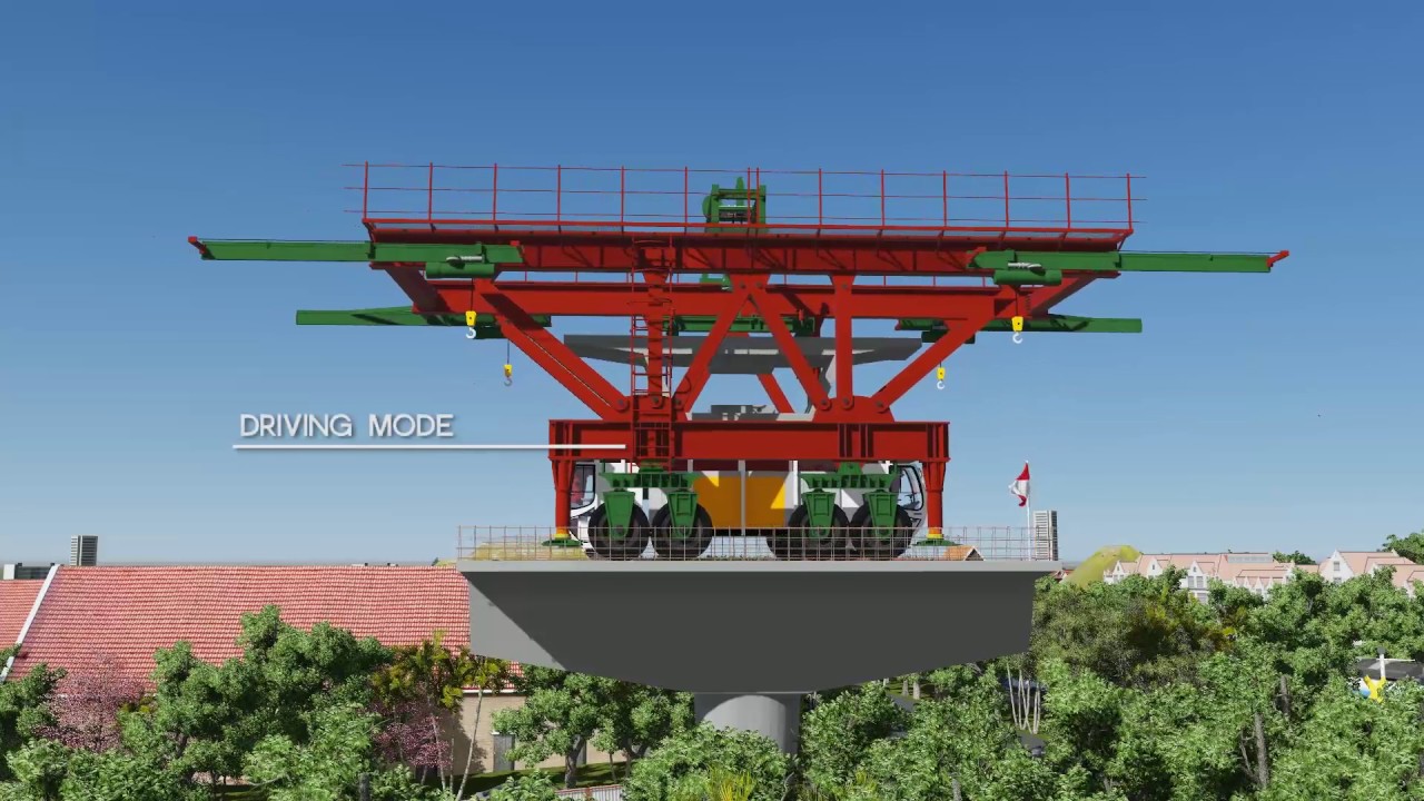 Utracon Special Lifter Frame -  Segmental Balanced Cantilever Erection method