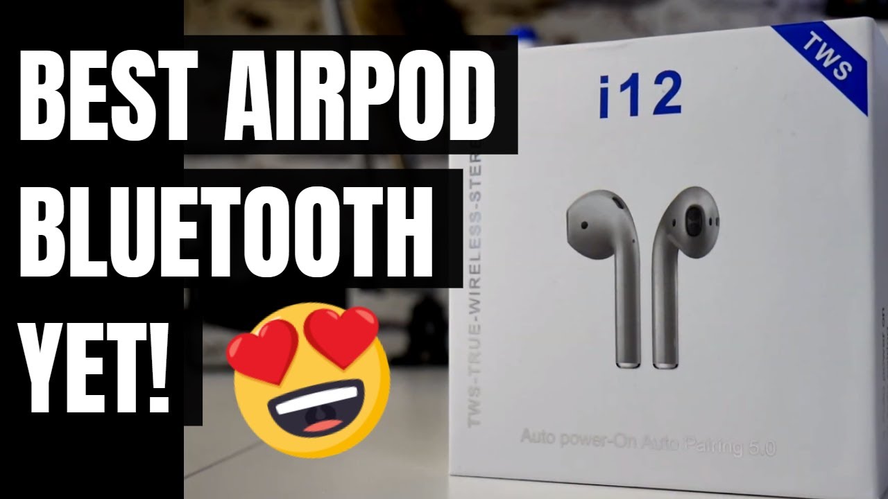 I12 TWS Blue Label Airpods Best Bluetooth Yet