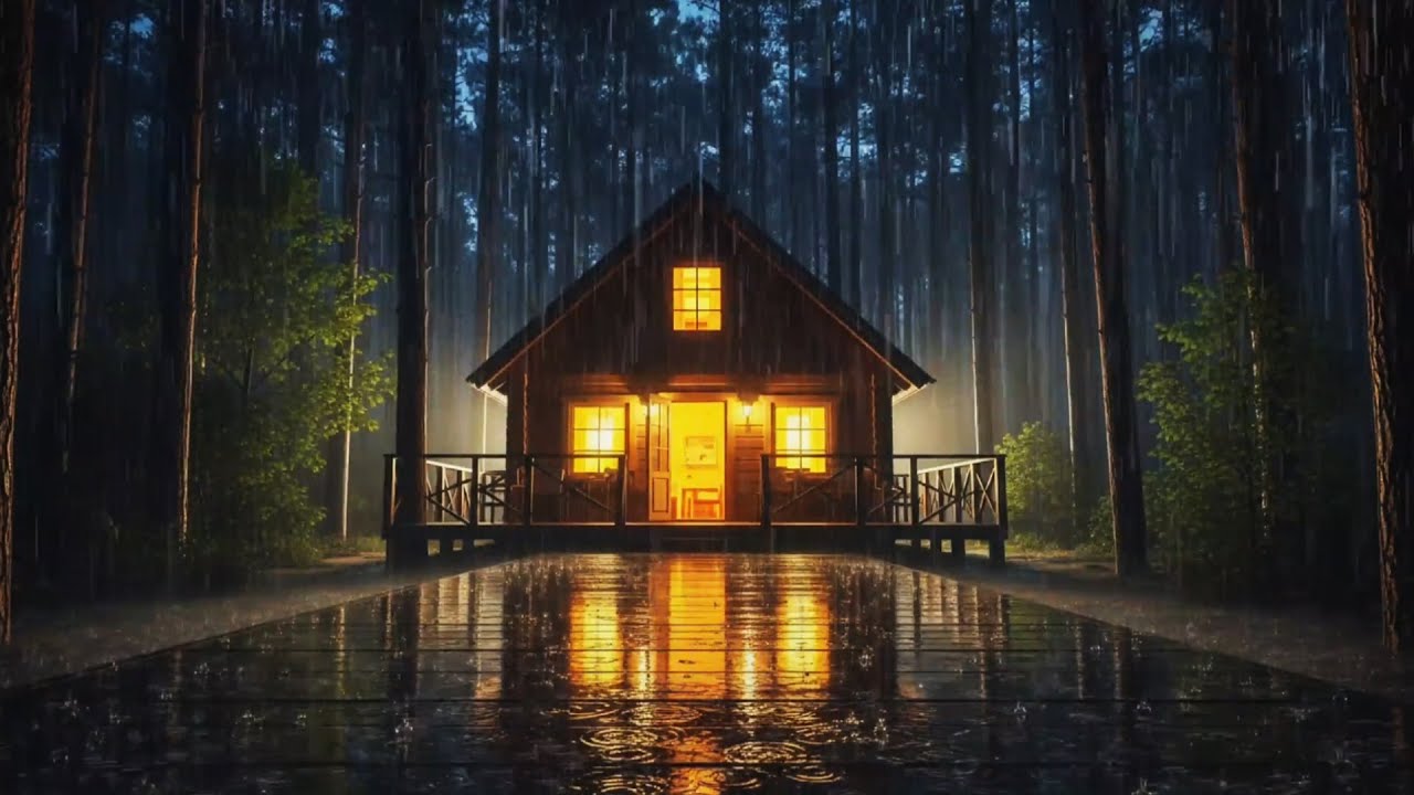 ASMR 🌿 Gentle Nature Rain Sounds for Deep Relaxation