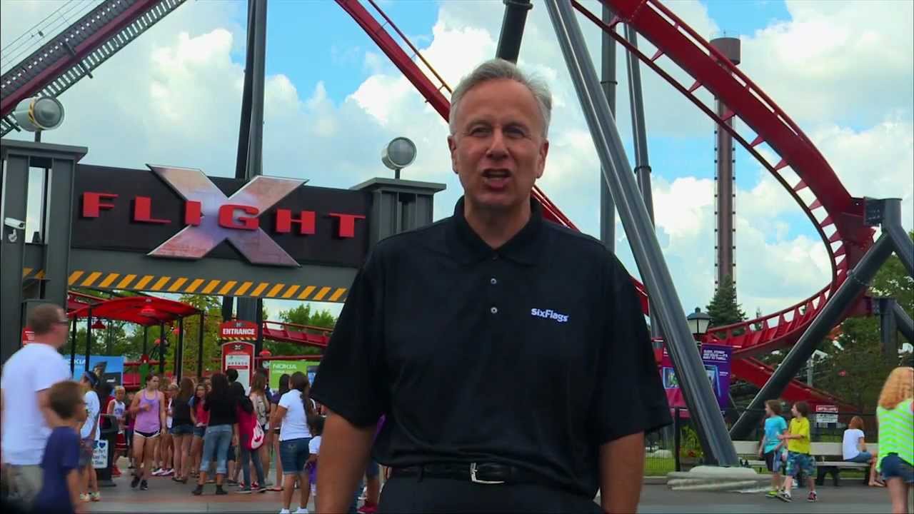 Six Flags New Attraction Announcement 2013