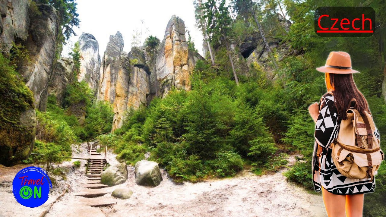 Exploring Bohemian Switzerland National Park with Tisa Rocks! Walking tour 4k. (2024)