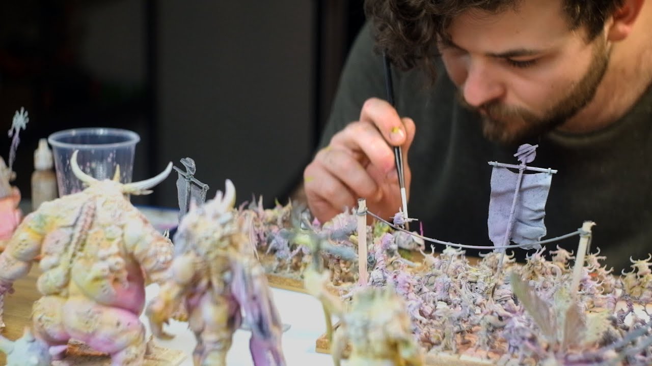 How I Paint Miniatures - The Nurgle Diaries Ep.6 | AoS Fantasy 40k
