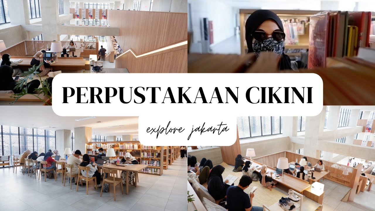 PERPUSTAKAAN JAKARTA CIKINI |TAMAN ISMAIL MARZUKI 2023 |  RESERVASI PINJAM PENGEMBALIAN |SERENDIPITY