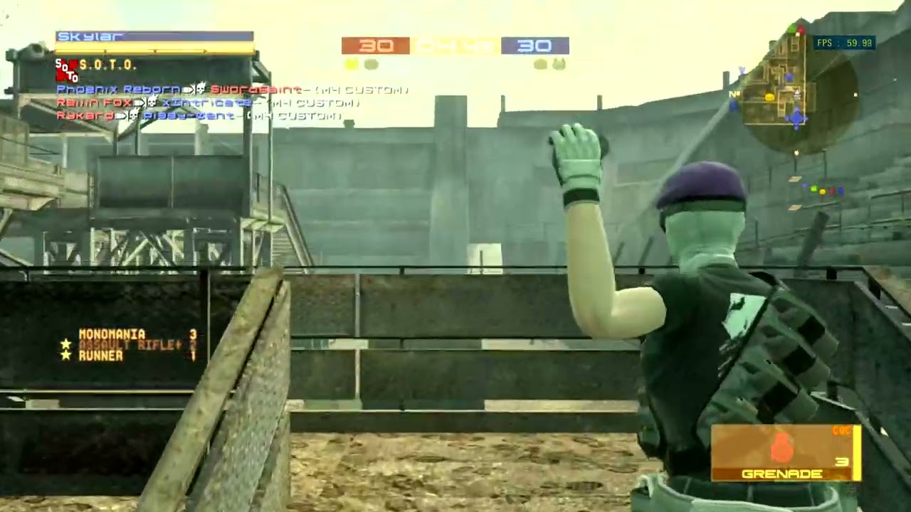 MGO2 Survival Outbreak vs Benched Boys BB Cap