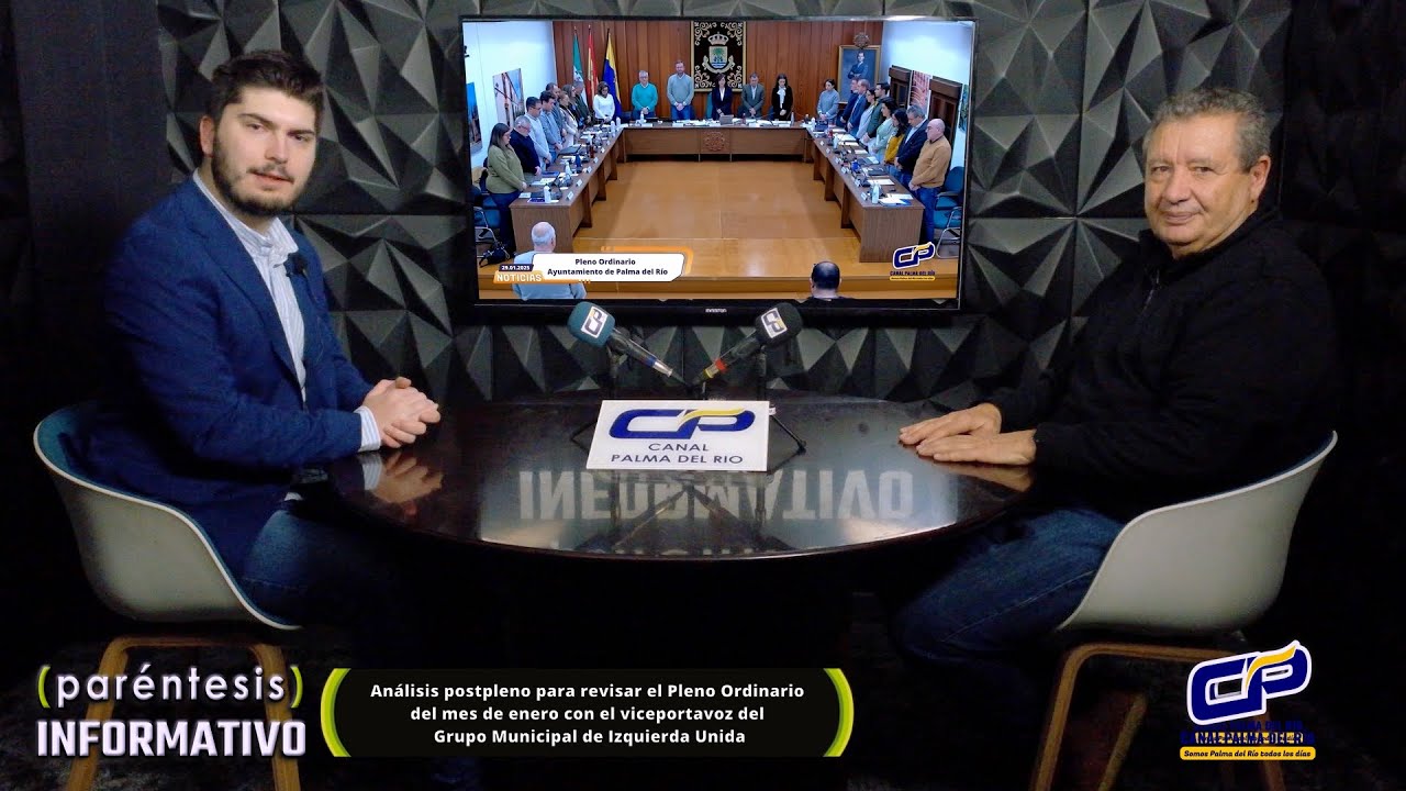 Análisis postpleno, Pleno Ordinario del mes de enero con el Grupo Municipal de Izquierda Unida