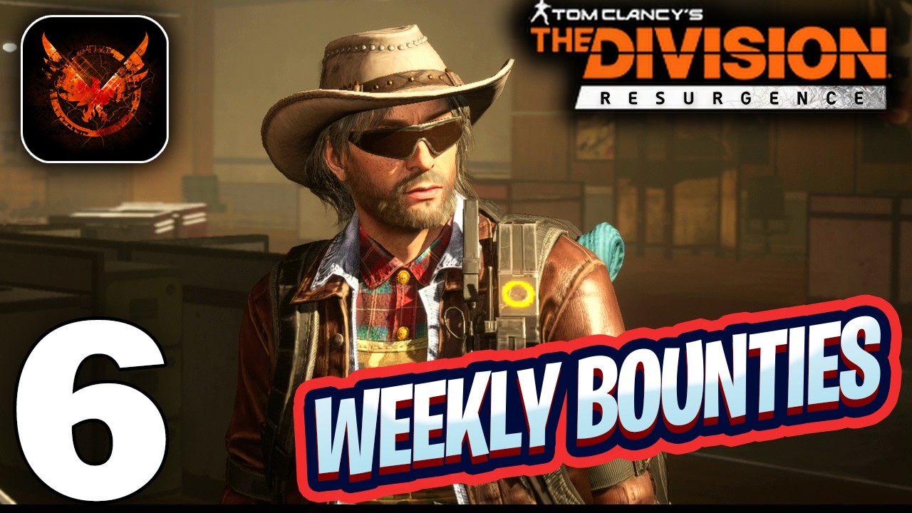 Division Resurgence Mobile Gameplay Walkthrough Part 6 (iOS, Android) - Weekly Bounties