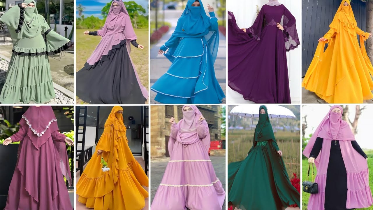 Abaya designs dubai / 2025 / Dubai / Black / new / borqa / borkha collection / trendy / shorts / eid