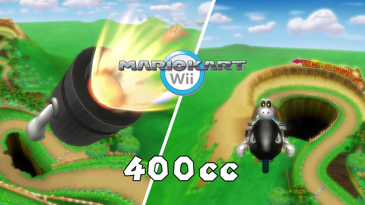 MARIO KART WII 400cc, but every item is a BULLET BILL at the Lightning Cup | Mario Kart Hack