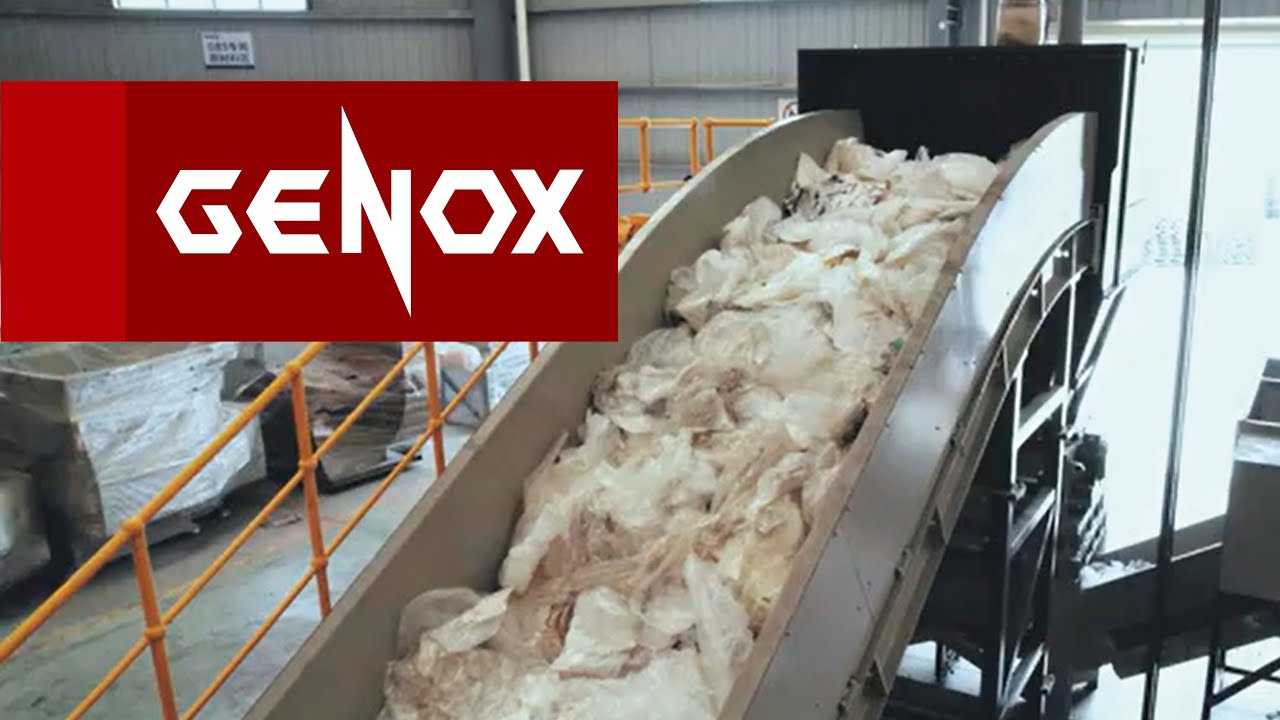 LDPE / LLDPE Film Washing Line - Genox Recycling Tech