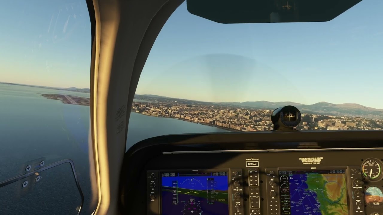 Landing in Nice France | LFMN (NCE) | Nice C&ocirc;te d'Azur Airport #landingvideo #nice #cannes #fs20