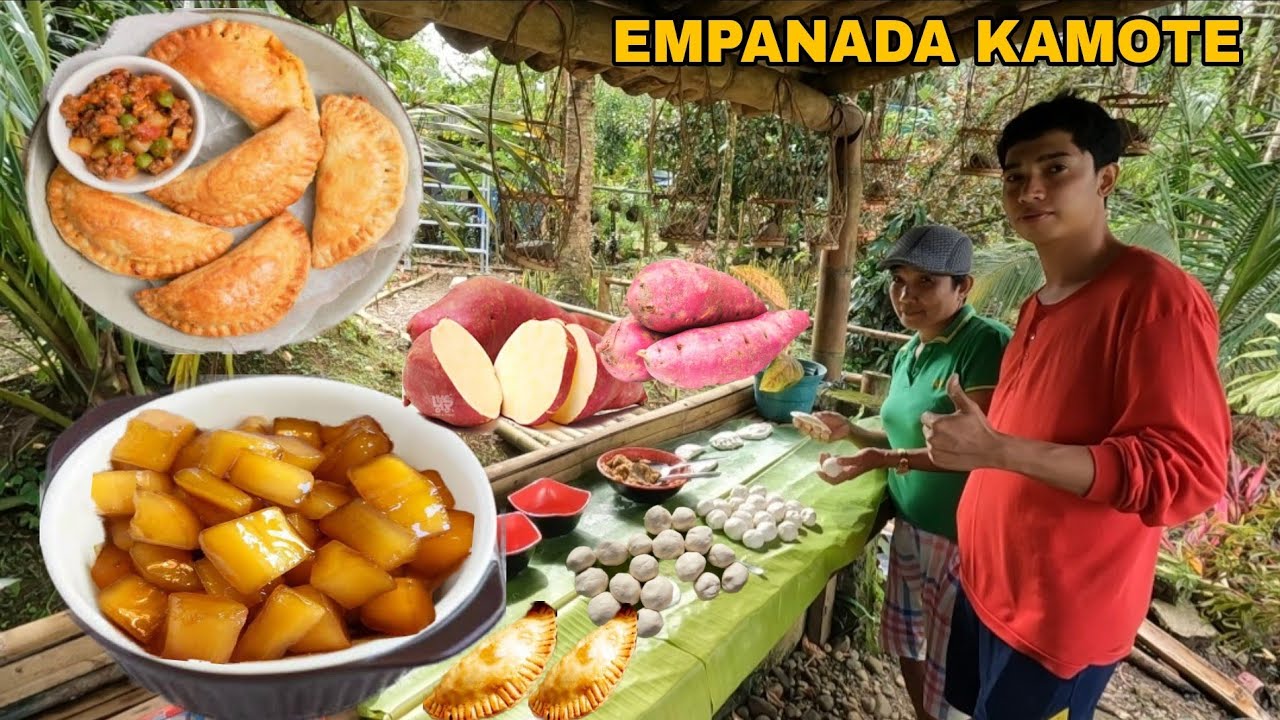 EMPANADA KAMOTE MASARAP NA MERYENDA  /PANINILID NG NIYOG SASAKO