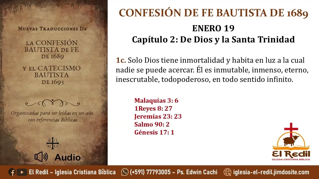 C2-P1c. CFB1689 DE DIOS Y LA SANTA TRINIDAD (El Redil)