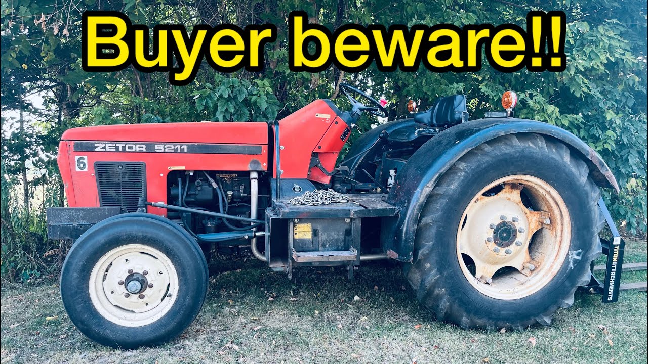Zetor 5211 Clutch Slave Cylinder issue Watch before you replace!