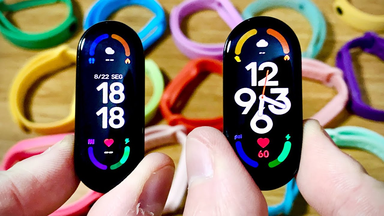 Pulseiras da Mi Band 6 cabem na Mi Band 7? Pulseiras de Metal e Silicone