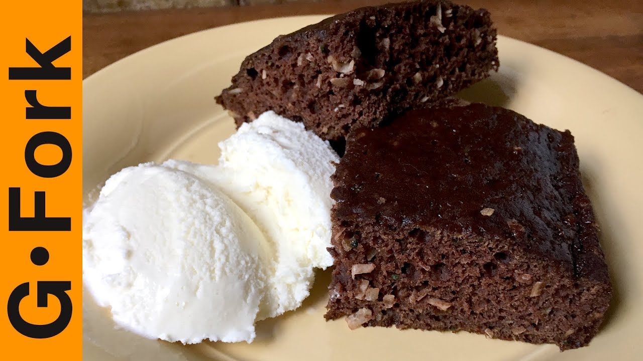 Chocolate Zucchini Cake with Coconut | Zucchini Recipes | GardenFork