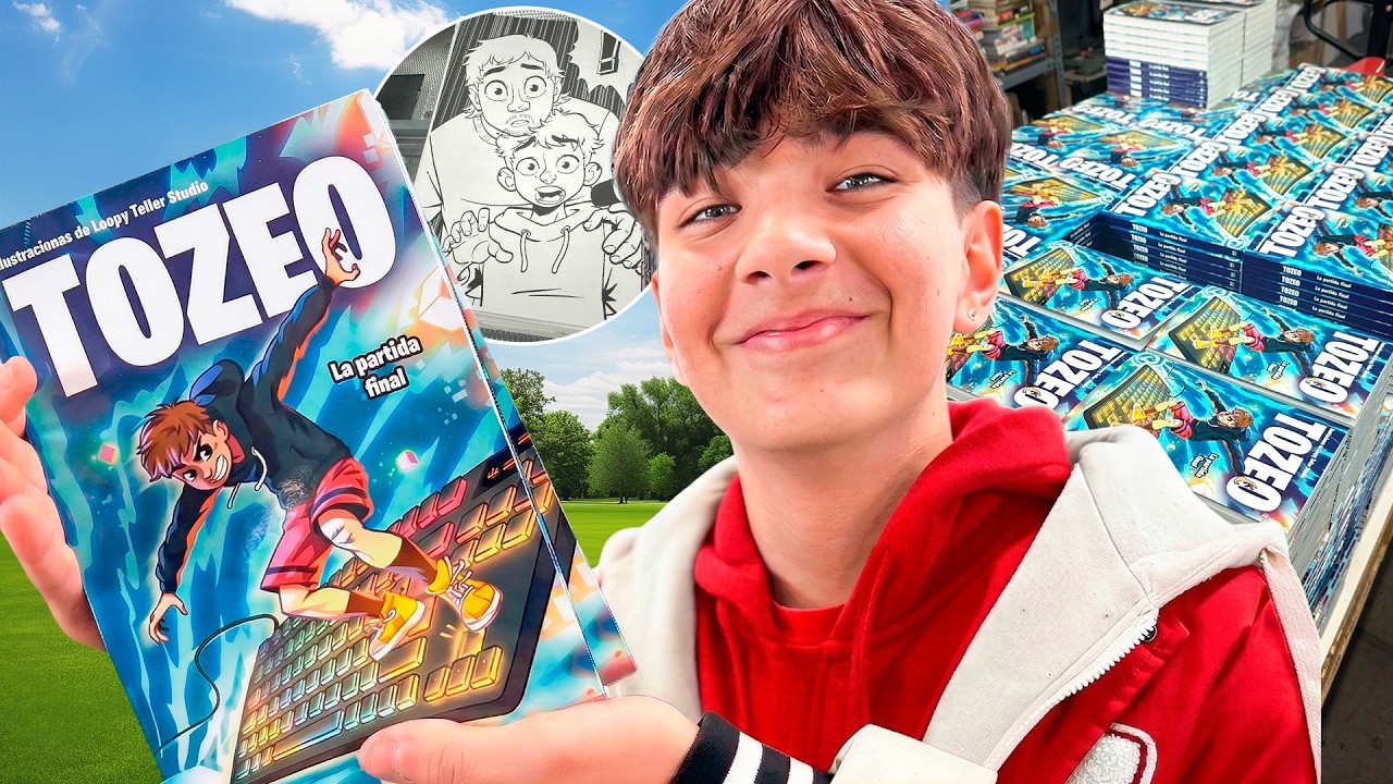 SALIÓ MI LIBRO, EL PRIMER JUGADOR DE FORTNITE EN TENER UNO!