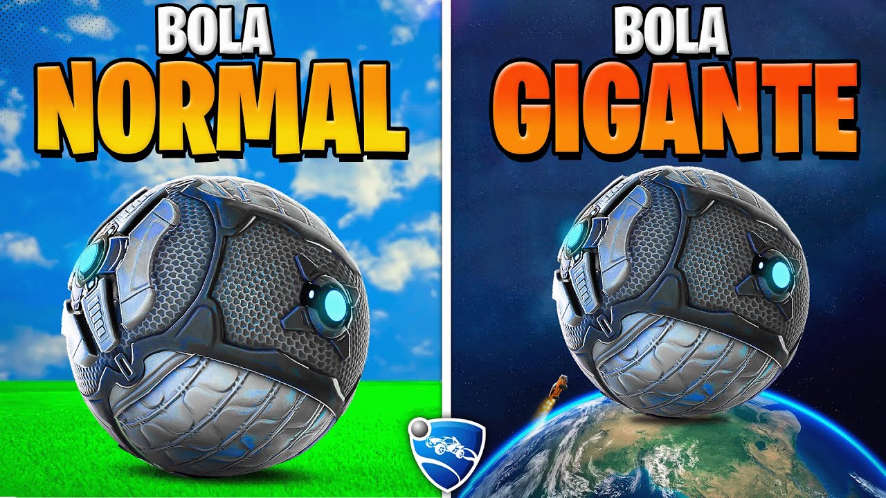 A CADA GOL A BOLA AUMENTA NO ROCKET LEAGUE (nunca vi isso antes)
