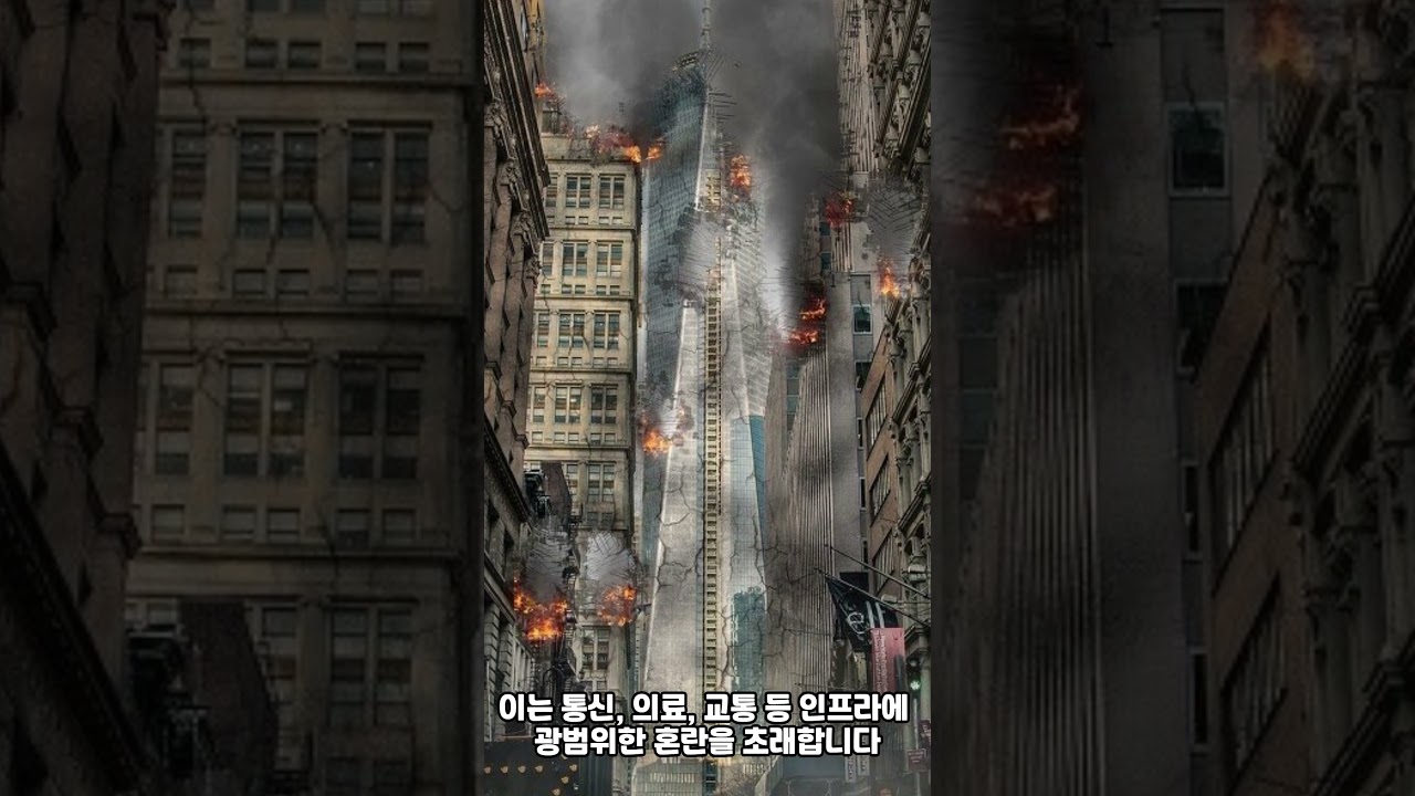 핵폭탄이 터지면 일어나는 상황 다섯 가지