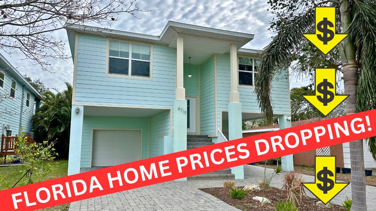 Inside Tour of 2 St Petersburg Florida Homes For Sale with Recent Price Reductions in 2025