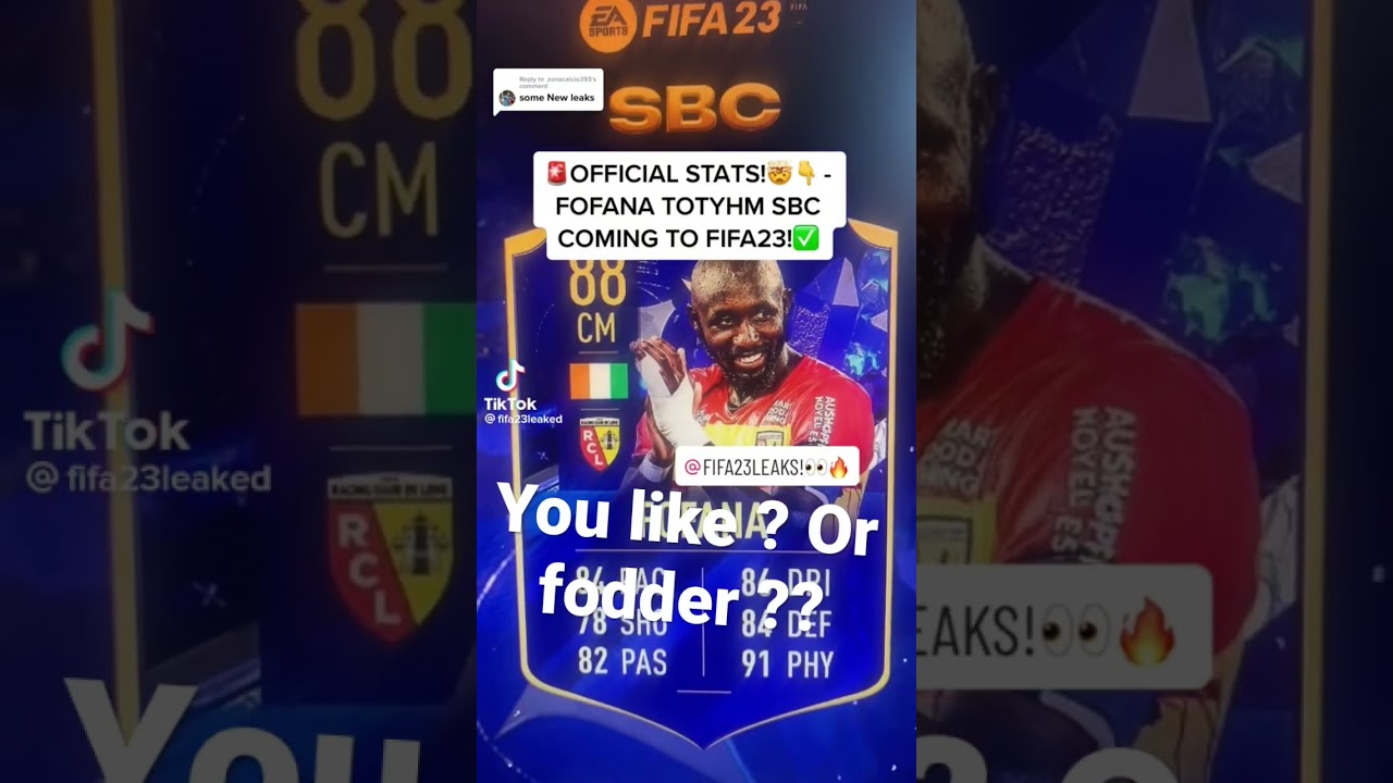 New fifa 23 leak #fifa23 #leaks