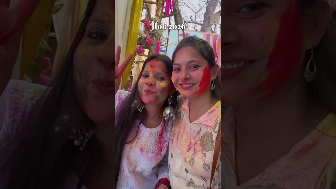 Patna Holi 2026 😍|#youtubevideos #minivlog #holi #holi2026 #biharholi #patnanews #holievent