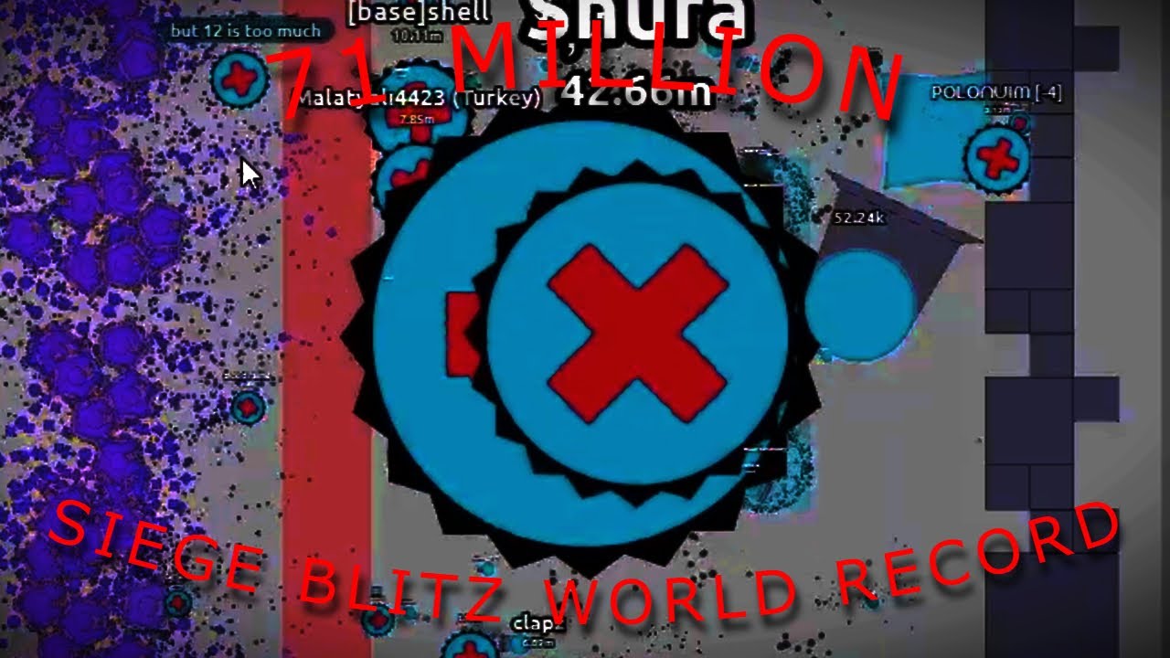 WORLD RECORD 71M Physician in Siege BLITZ || Arras.io