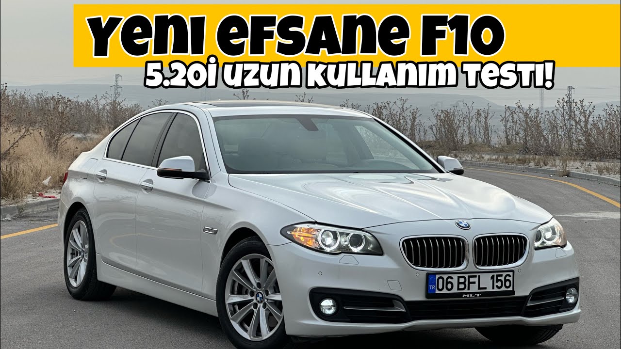 Bmw 520i | 1.6 Motor Performans ve Uzun Kullanim Testi | F10 | Otomobil Günlüklerim