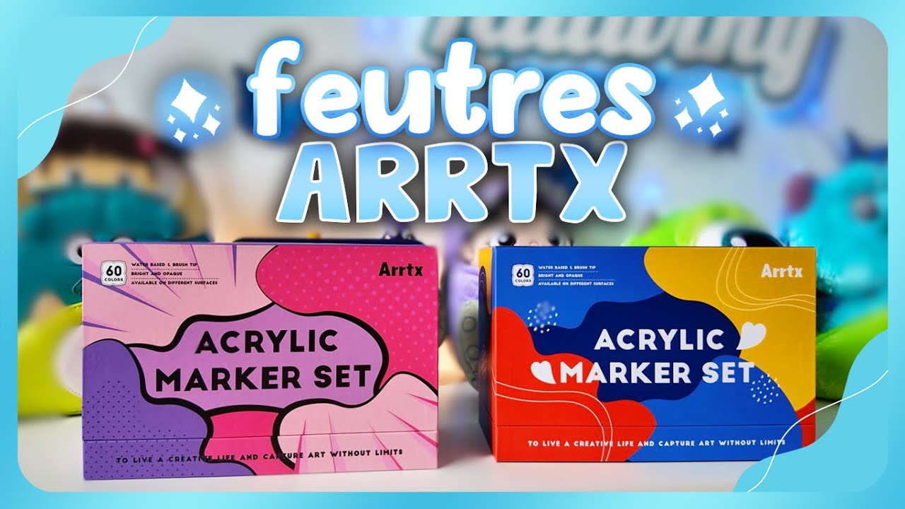 FEUTRES ARRTX : PRÉSENTATION, TEST + AVIS ! 🖌️✨