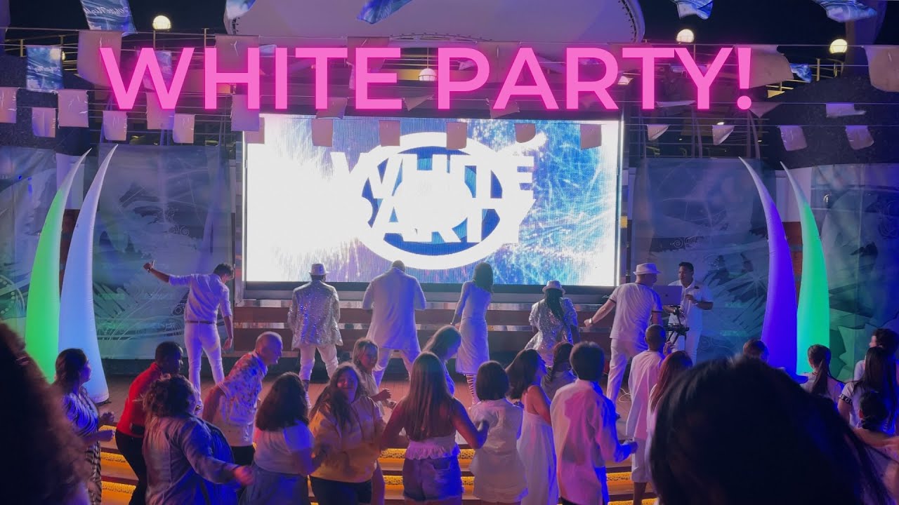 WHITE PARTY 🎉 MSC DIVINA!